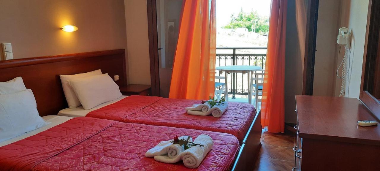 Nikos Apartments อาร์ริลลาส ภายนอก รูปภาพ